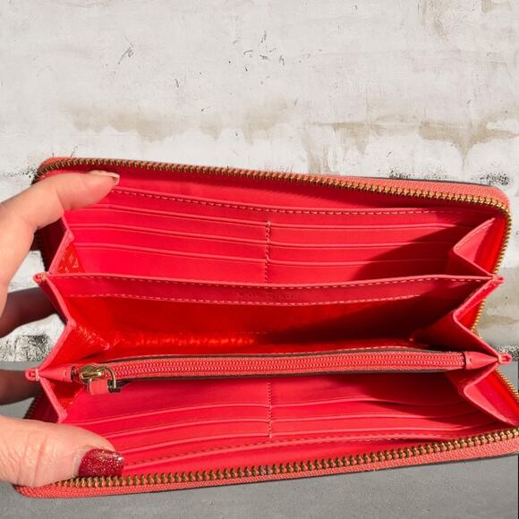 Kate Spade Grove Street Neda Zip Around Accordion Wallet in Pink - Picture 7 of 7